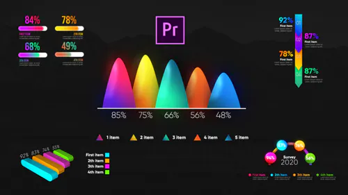 信息图现代图形-MOGRT Infographic Modern Graphs-PR模板