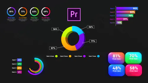 信息图表工具包-MOGRT Infographic Graphs-PR模板