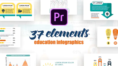 Premiere Pro 的信息图表 Vol.25 Infographics-PR模板