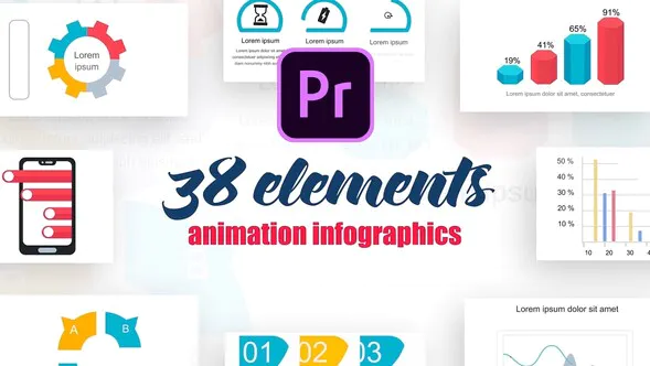 Premiere Pro 信息图表Infographics Vol.7-PR模板