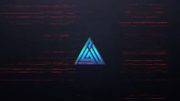 失真小故障徽标 Distortion Glitch Logo Mogrt-PR模板