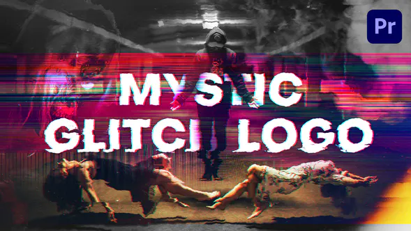 标志展示Mystic Glitch Opener -PR模板