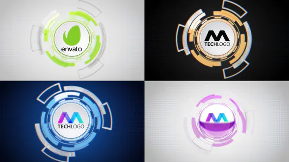 高科技球标志展示Hi-Tech Ball Logo Reveal-PR模板