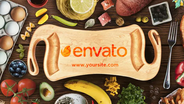 食品标志Food Logo-PR模板