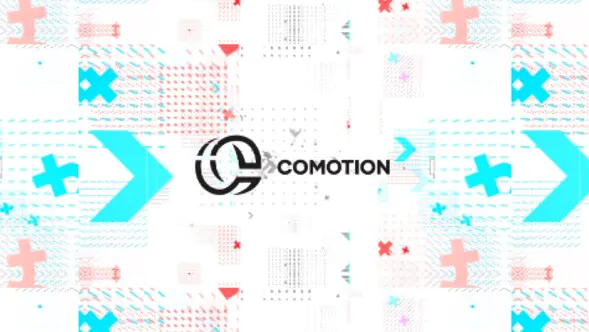 白色故障标志显示White Glitch Logo Reveal-PR模板