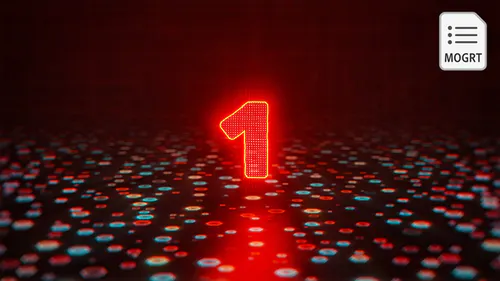 故障倒计时标题 – MOGRT Glitch Countdown Title-PR模板