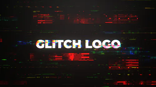 数字故障介绍 Mogrt Digital Glitch Intro-PR模板