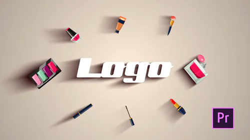 化妆品标志Cosmetic Makeup Logo-PR模板