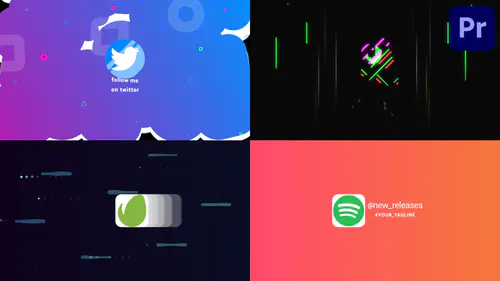 现代标志包| Premiere Pro MOGRT-PR模板