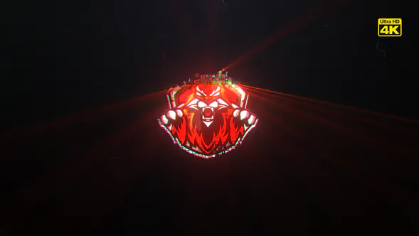 小故障标志 02 MogrtGlitch Logo 02 Mogrt-PR模板