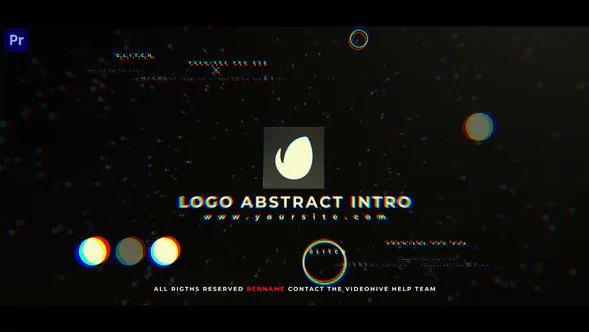 标志摘要Logo Abstract-PR模板