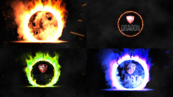 点火标志展示Ignition Logo Reveal-PR模板