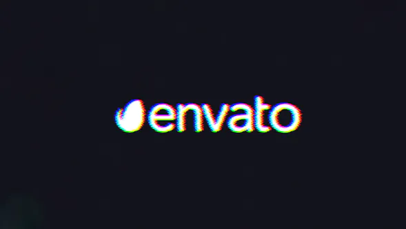 Scratch Glitch 徽标 Mogrt-PR模板