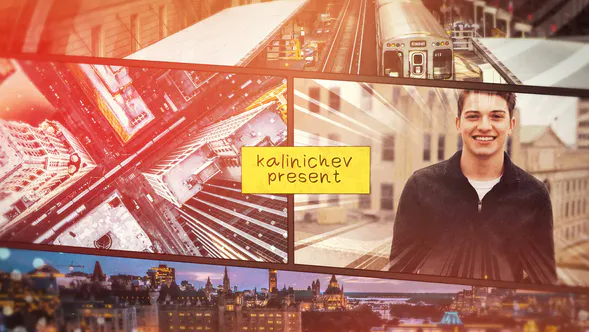 漫画标志介绍 – Premiere Pro Comics Logo Intro-PR模板