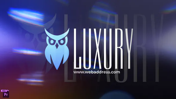 豪华 – 华丽标志Luxurious – Glam Logo-PR模板