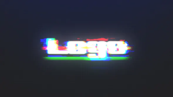 快速故障 RGB 标志显示 – Premiere Pro-PR模板