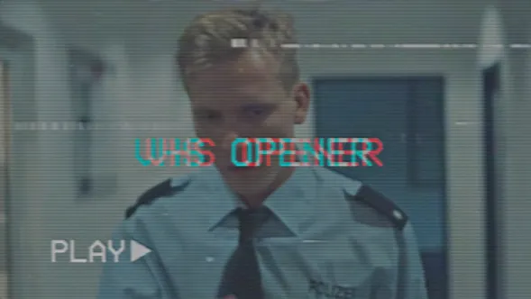 小故障开启器 VHSGlitch Opener VHS-PR模板