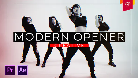 创意现代开场Creative Modern Opener-PR模板