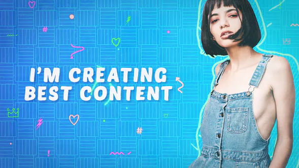 多彩的开场白 – Premiere Pro Colorful Intro Opener -PR模板