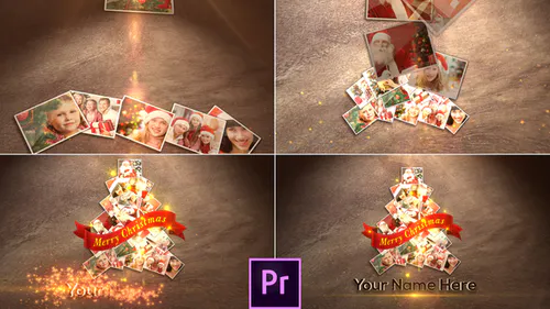 圣诞照片 – Premiere Pro Christmas Photos-PR模板