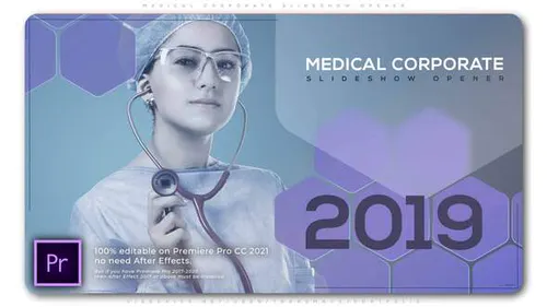 医疗公司幻灯片开场Medical Corporate Slideshow Opener-PR模板