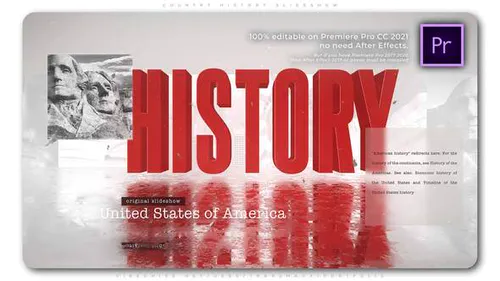 国家历史幻灯片Country History Slideshow-PR模板