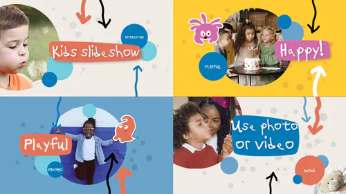 多彩有趣的幻灯片 || Premiere Pro MOGRT-PR模板