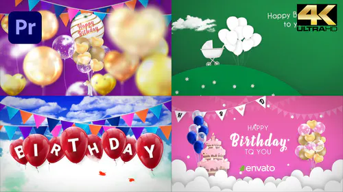 生日快乐开场Happy Birthday Opener-PR模板