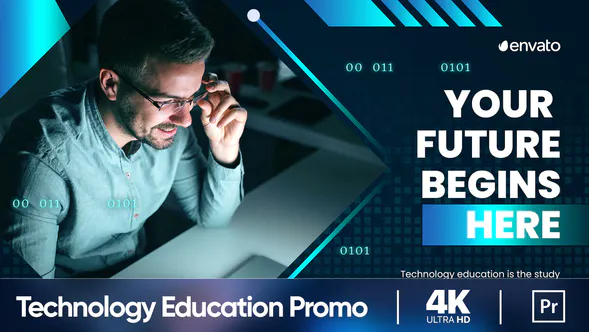 信息技术教育幻灯片 (MOGRT)Information Technology Education Slideshow (MOGRT)-PR模板