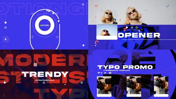 时装模特开场Fashion Model Opener-PR模板