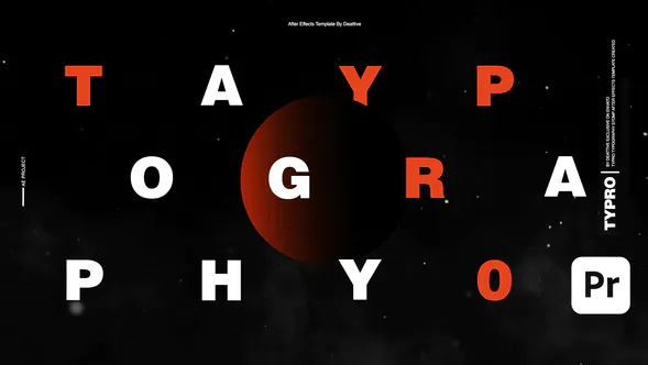 排版专业版 – Premiere Pro-PR模板