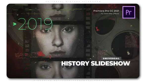 环球历史幻灯片Universal History Slideshow-PR模板