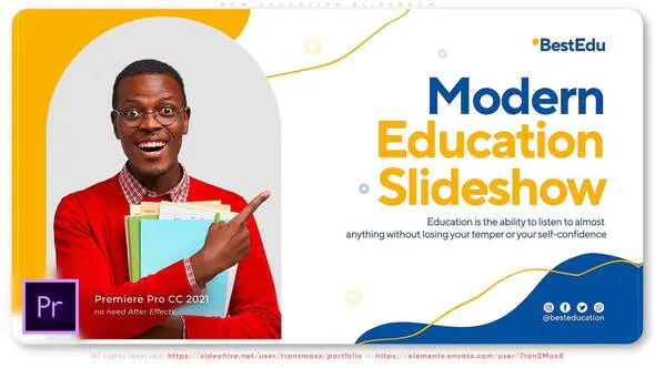 新的教育展览毕业New Education Slideshow-PR模板