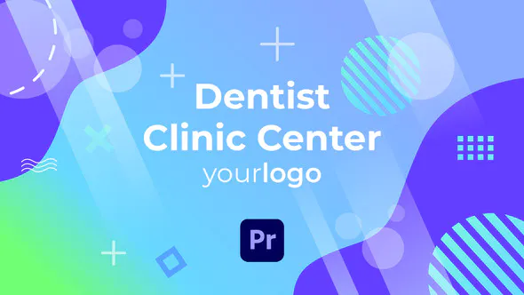牙医诊所中心幻灯片 | Premiere Pro MOGRT-PR模板