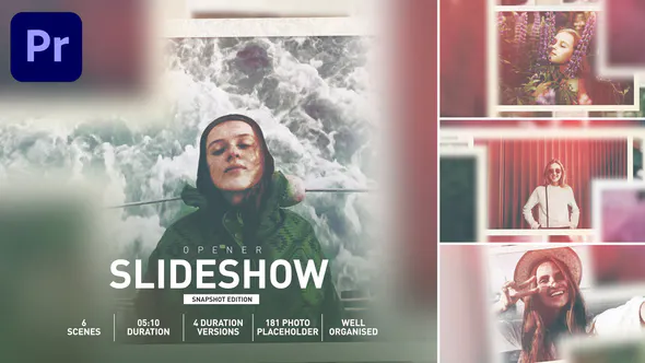 新娘伴娘电影婚姻回忆Opener Slideshow-PR模板