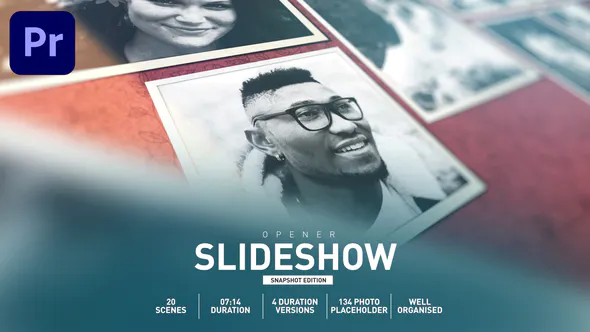 快乐的漏光爱婚姻回忆Opener Slideshow-PR模板