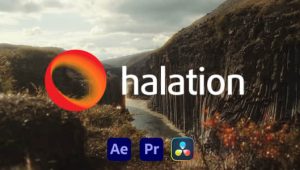 【英文】AE/PR插件-模拟电影胶片光晕特效 FilmConvert Halation V1.02 Win
