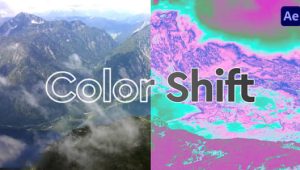 【英文】Mac苹果版AE插件-渐变色彩重映射视觉特效 Color Shift v1.0.3