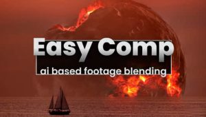 【英文】Mac苹果版AE插件-人工智能自动色彩匹配特效合成 Easy Comp v1.0.10 + 使用教程