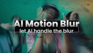 【英文】AE/PR插件-人工智能运动动态模糊增强视觉特效 AI Motion Blur v1.1.26 Win/Mac