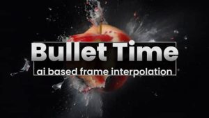 【英文】人工智能子弹时间插帧流畅慢动作特效AE插件 Bullet Time v1.2.26 Win/Mac+使用教程