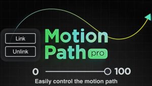 AE脚本-将运动路径链接到所选图层制作跟随动画 Motion Path Pro V1.0+使用教程