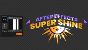 AE脚本-自定义光影扫光过光效果 Super Shine v1.0+使用教程