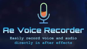 AE脚本-便携音频录制文本翻译工具 Ae Voice Recorder v1.2 Win+使用教程