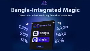 AE脚本-动态计数器动画生成器 Counter Pro v1.0