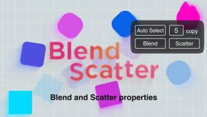AE脚本-图层混合和分散属性工具 Blend Scatter v1.4