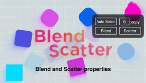 AE脚本-图层混合和分散属性工具 Blend Scatter v1.5